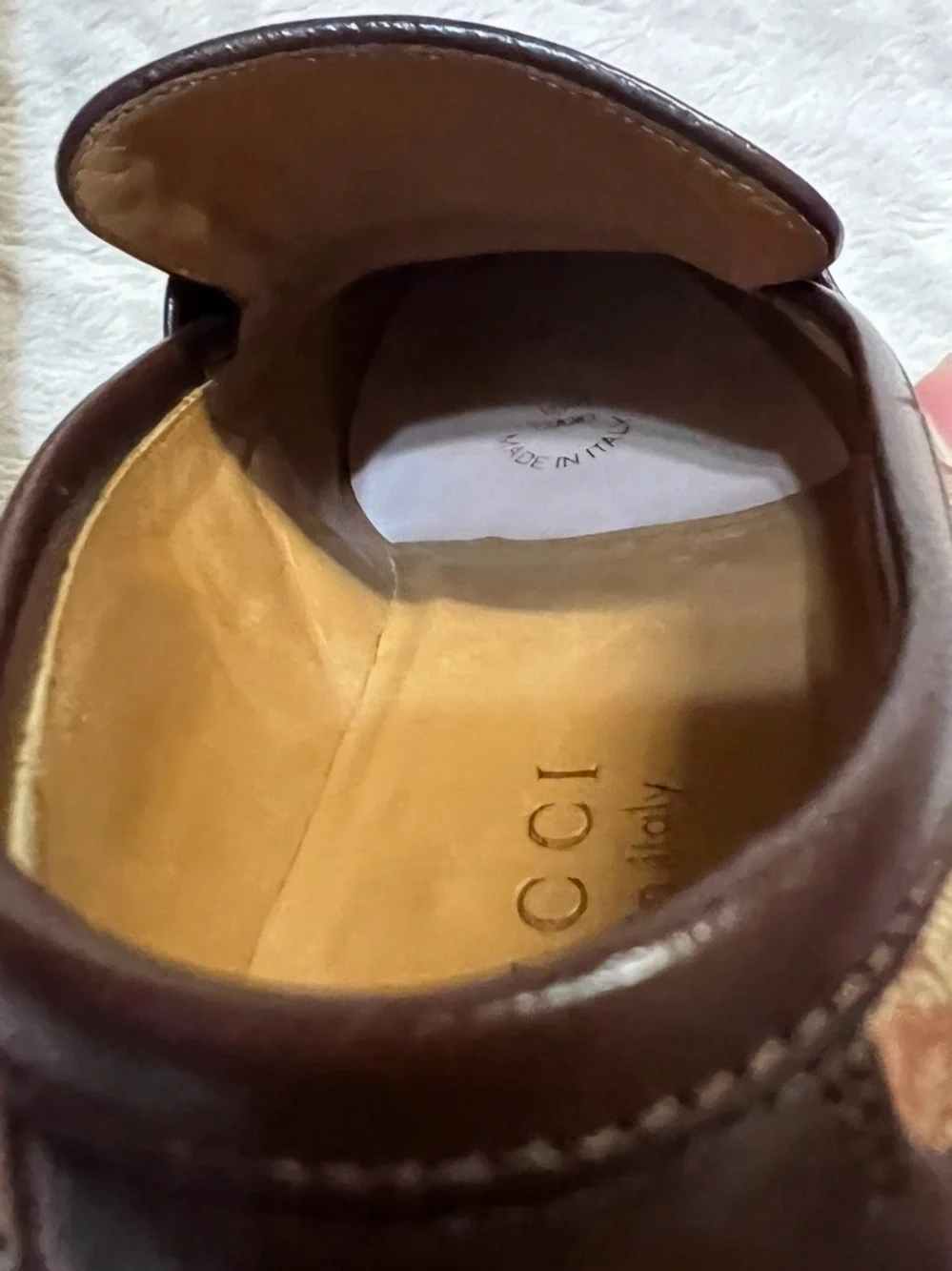 Gucci Monogram LOGO jacquard loafer, UK 5
